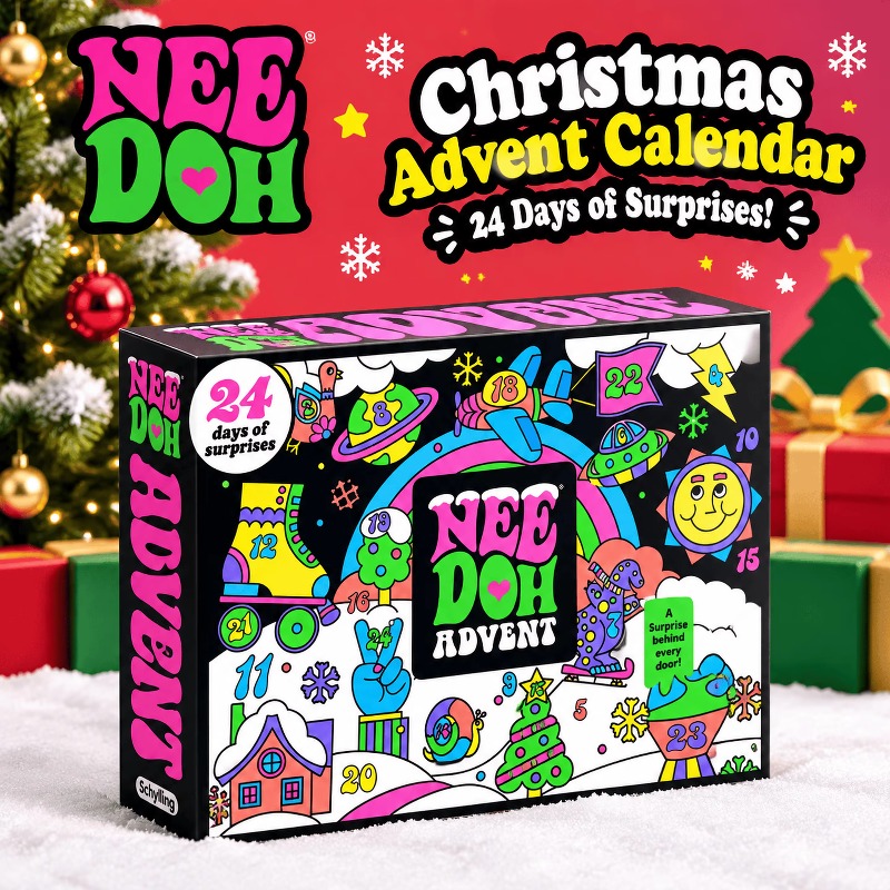 Kids Toys Xmas - Calendário de Contagem Regressiva de Natal