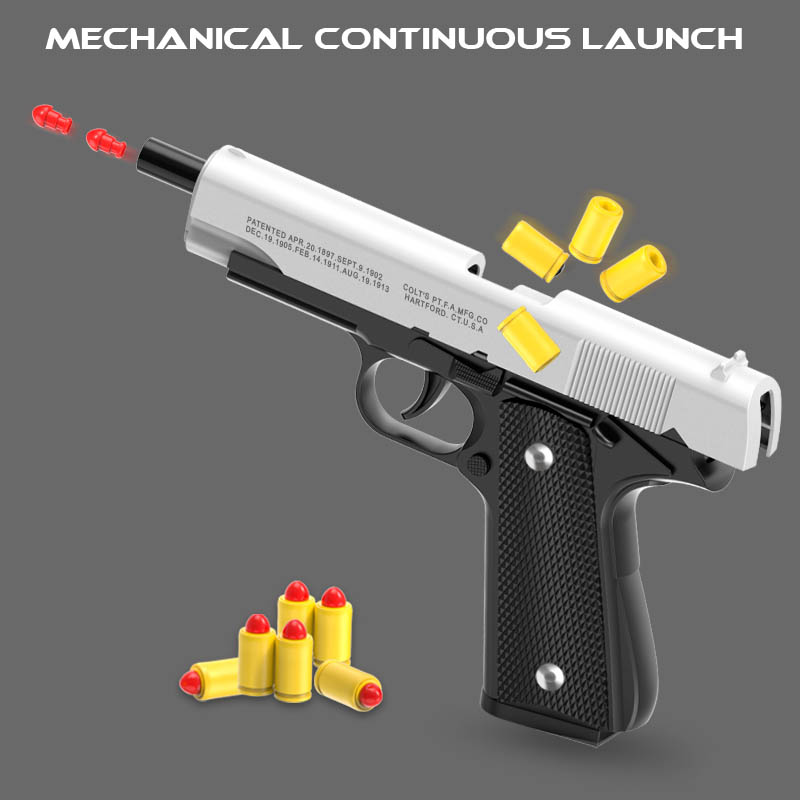 Catapult Launcher Toy - Pistola de arma de brinquedo colt