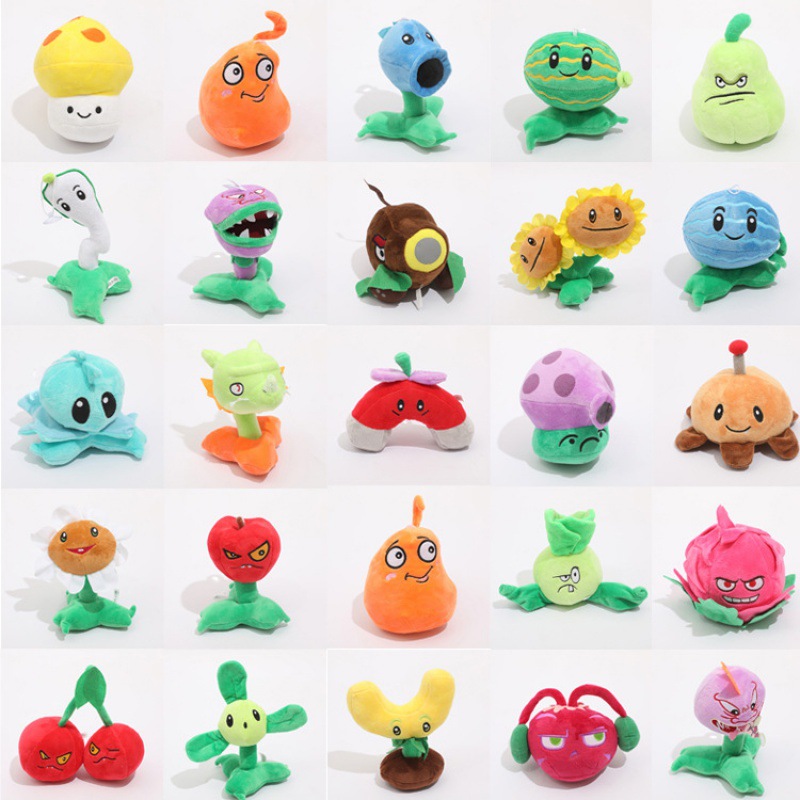 Kids Zombie Toys - Plantas vs zumbis brinquedos de pelúcia