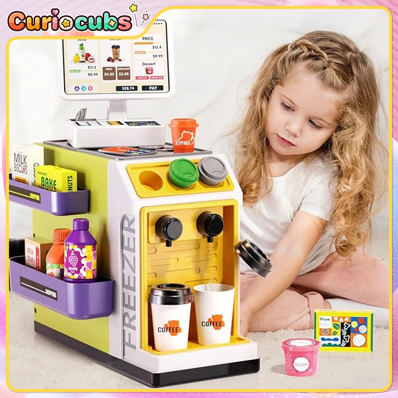 Toy Cash Register - Mini Supermercado de Brinquedo: Caixa Registradora,
