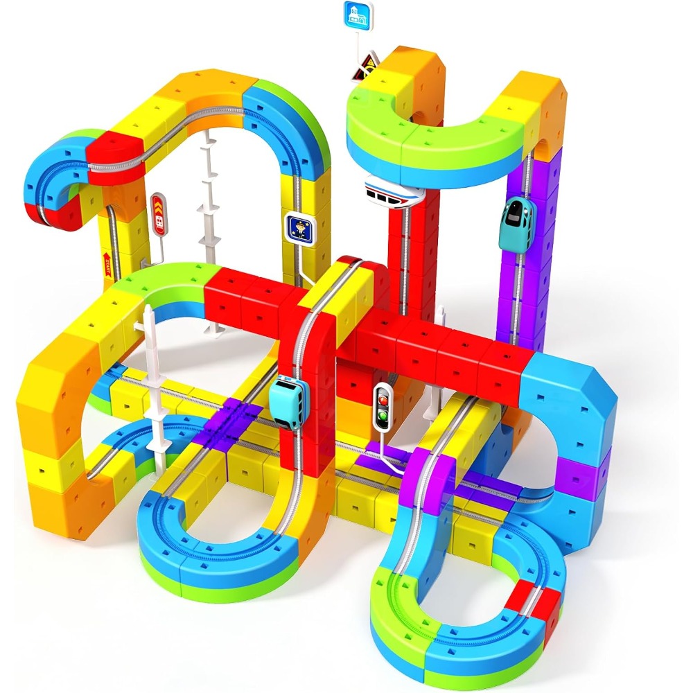 Kids Toys 3 Year Old - Conjunto de Trens Elétricos Fusion Toys