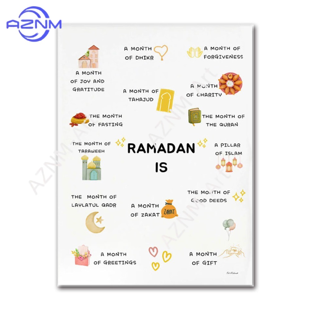 1/6 peças Arte de Parede Perso - Kids Quran Toys avaliação e preço