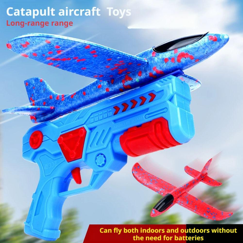 Avião de Espuma Luminoso com L - Catapult Launcher Toy avaliação e preço