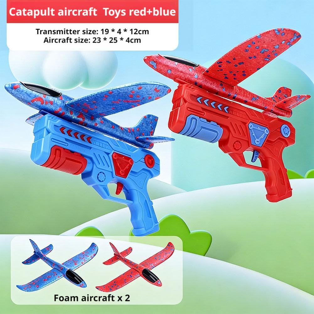 Avião de Espuma Luminoso com L - Catapult Launcher Toy avaliação e preço